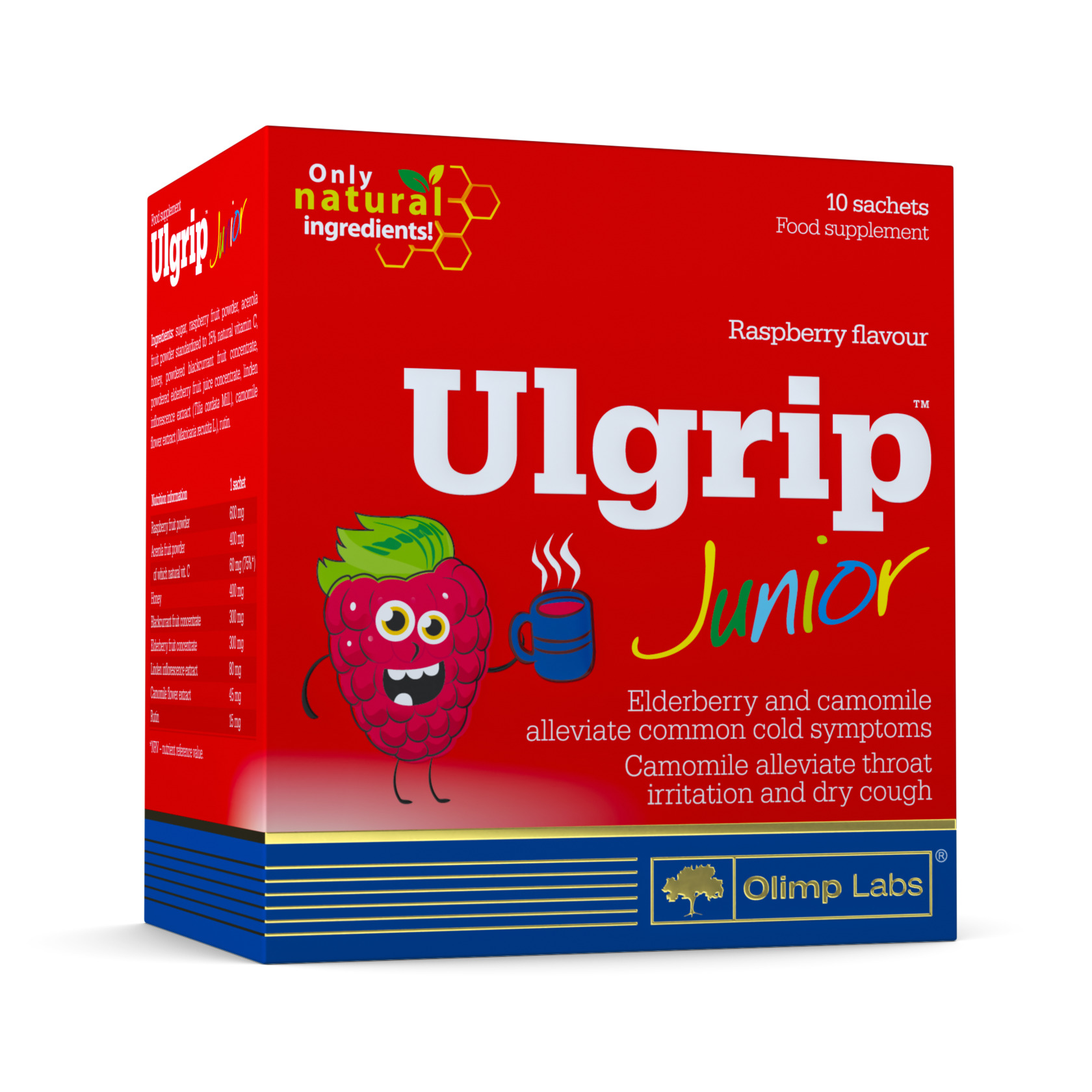 фото Витаминно-минеральный комплекс для детей для иммунитета olimp labs ulgrip junior, 10 саше