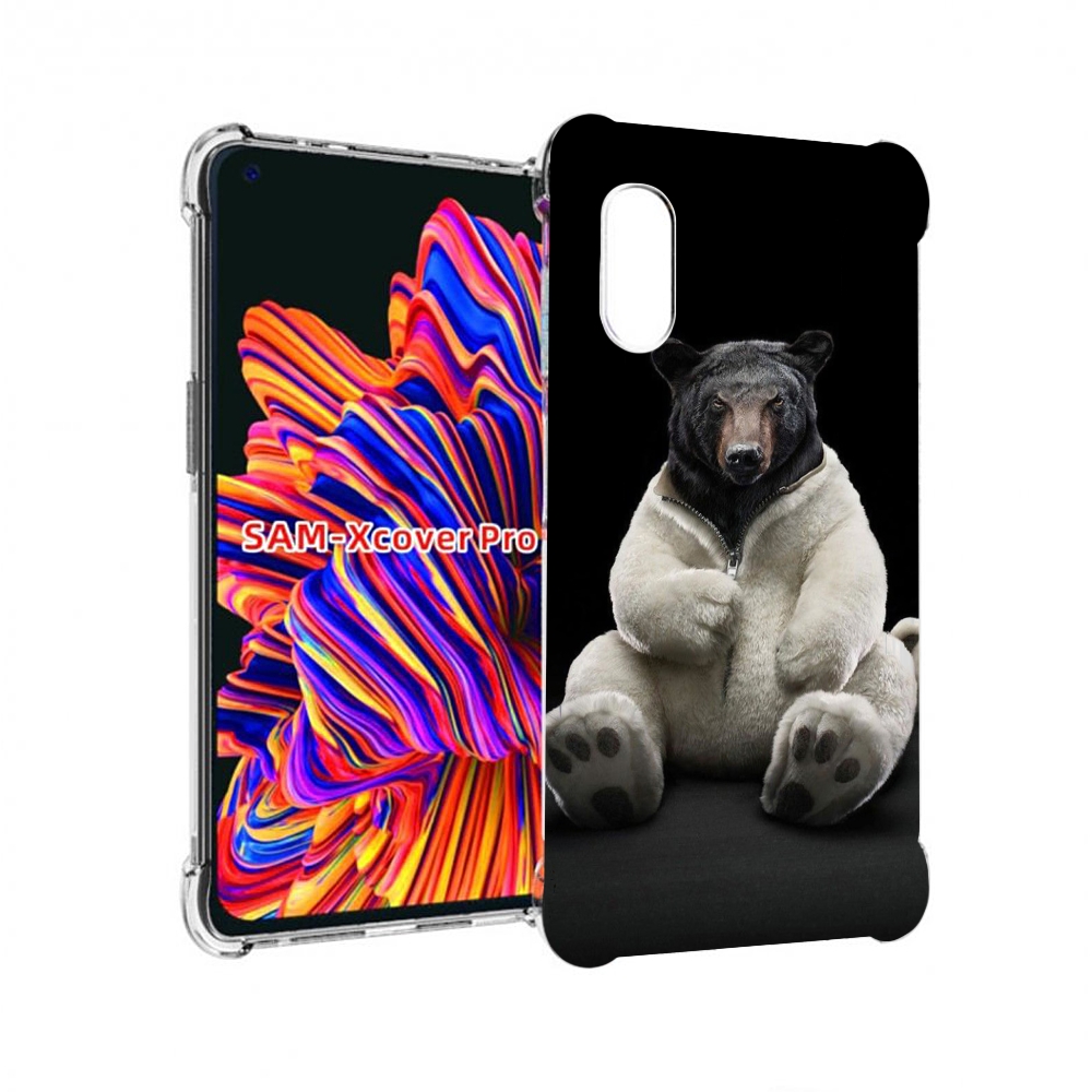 

Чехол MyPads Медведь-бурый-белый для Samsung Galaxy Xcover Pro 1, Прозрачный, Tocco