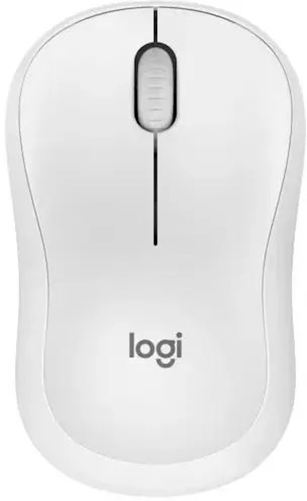 Мышь Logitech M240, лазерная, беспроводная, белый 910-007123