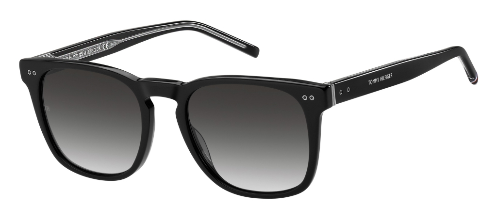

Солнцезащитные очки мужские Tommy Hilfiger TH 1887/S, black, dark grey sf, TH 1887/S