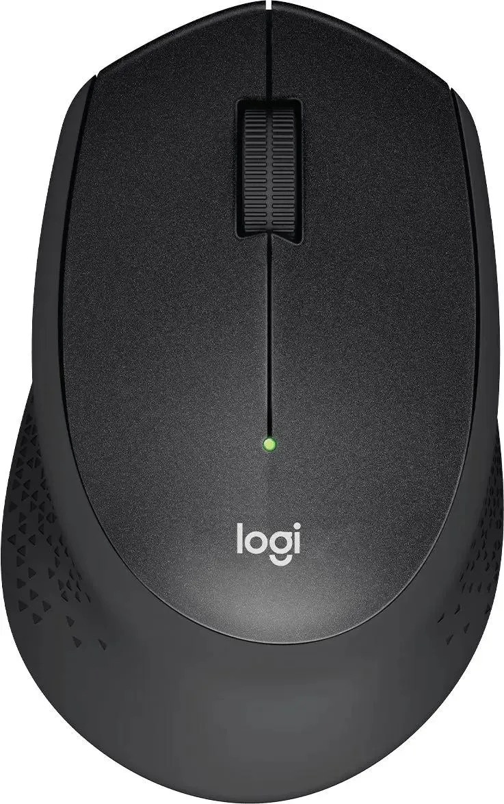 Мышь Logitech M330 Silent Plus, оптическая, беспроводная, черный 910-004924