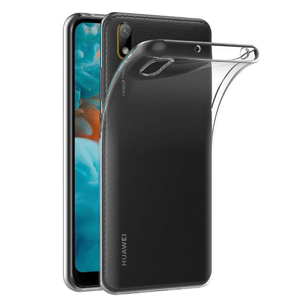 фото Силиконовый чехол для huawei honor 8s tpu 1мм прозрачный глянцевый