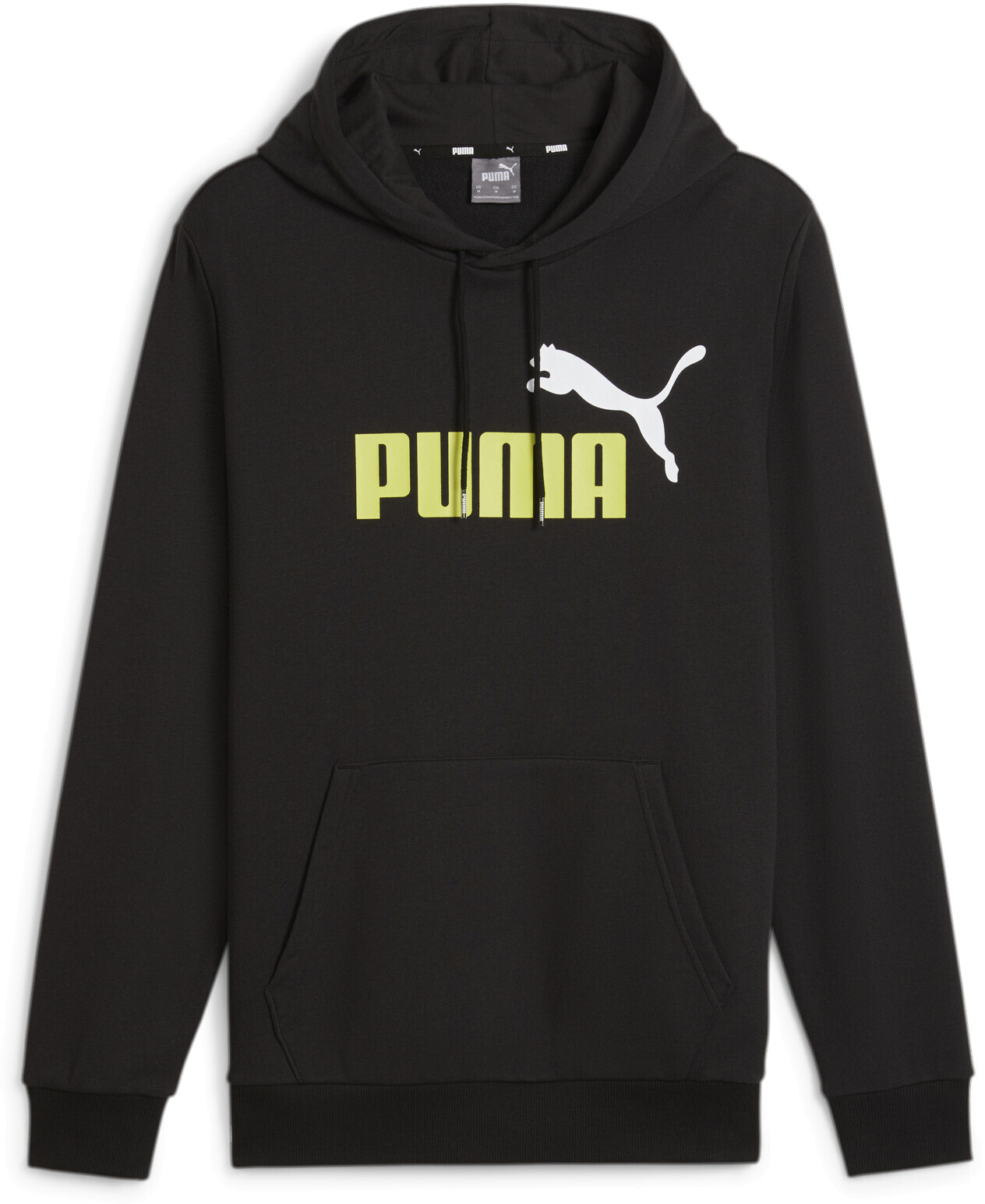 

Худи мужское PUMA ESS+ 2 Col Big Logo Hoodie TR черное M, Черный, ESS+ 2 Col Big Logo Hoodie TR