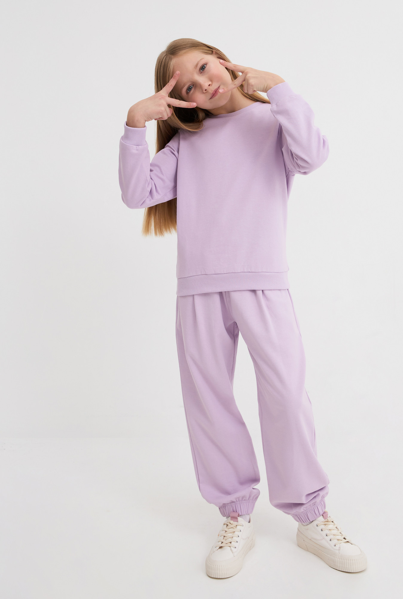 

Свитшот детский Acoola 20210170103 цв. сиреневый р. 164, 20210170103