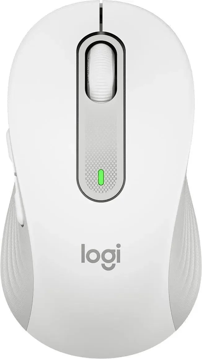 Мышь Logitech M650, оптическая, беспроводная, USB, белый и серый 910-006392