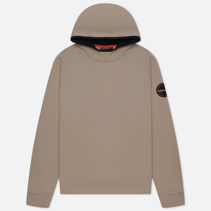 

Мужская толстовка Napapijri B-Whale Hoodie бежевый, Размер L, B-Whale Hoodie