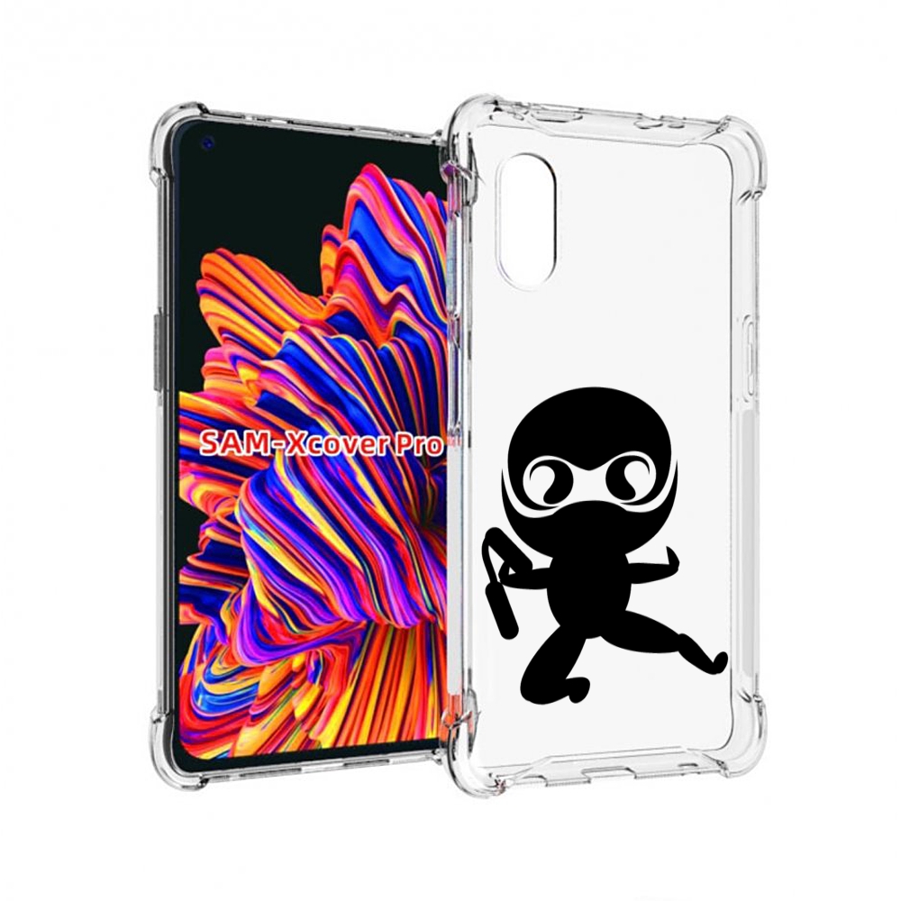 

Чехол MyPads Ниндзя для Samsung Galaxy Xcover Pro 1, Прозрачный, Tocco
