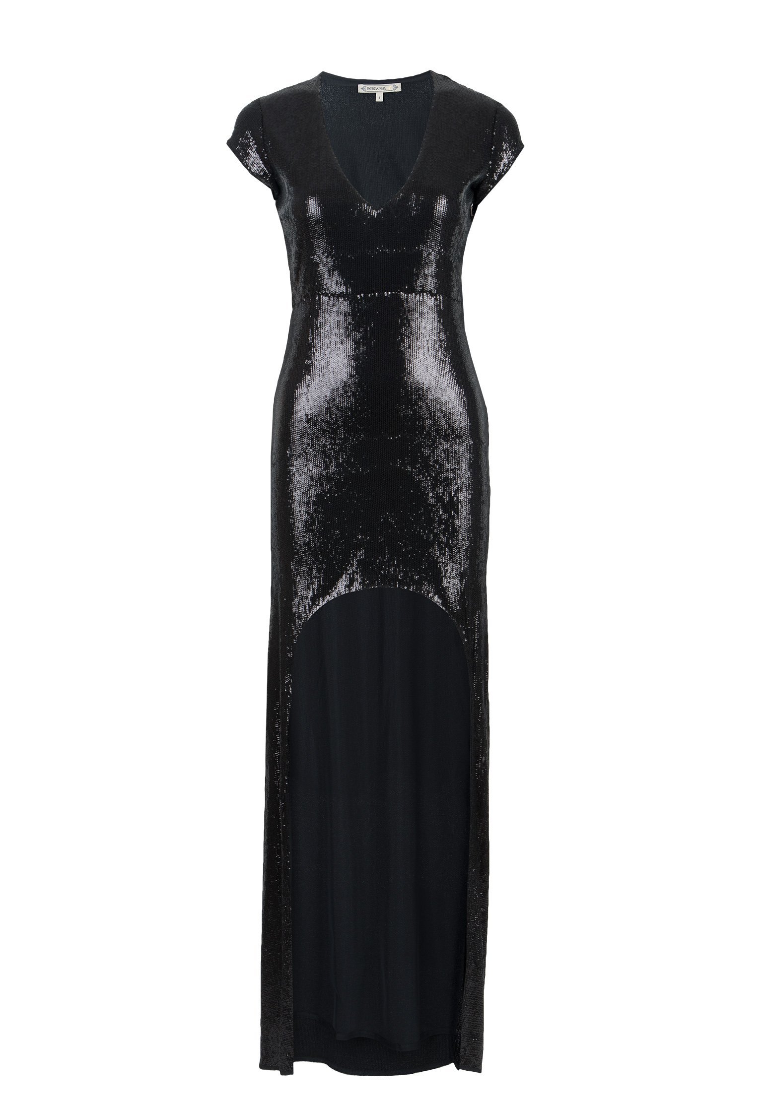 

Платье женское Patrizia Pepe 109960 черное 42, Черный, 109960