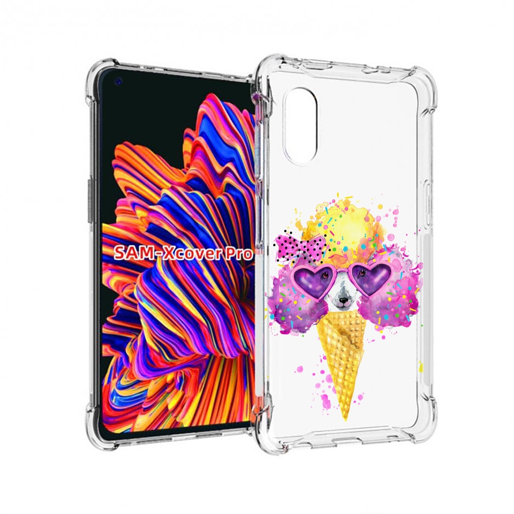 

Чехол MyPads Рожок для Samsung Galaxy Xcover Pro 1, Прозрачный, Tocco