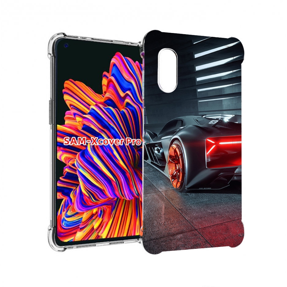 

Чехол MyPads Ночной-город мужской для Samsung Galaxy Xcover Pro 1, Прозрачный, Tocco