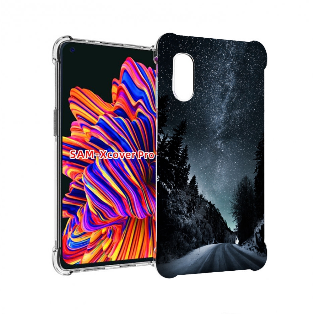 

Чехол MyPads Ночной-лес для Samsung Galaxy Xcover Pro 1, Прозрачный, Tocco
