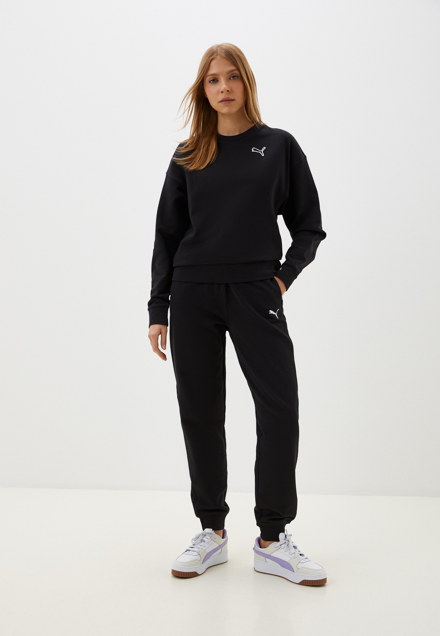 

Свитшот женский PUMA BETTER ESSENTIALS Crew TR черный S, BETTER ESSENTIALS Crew TR