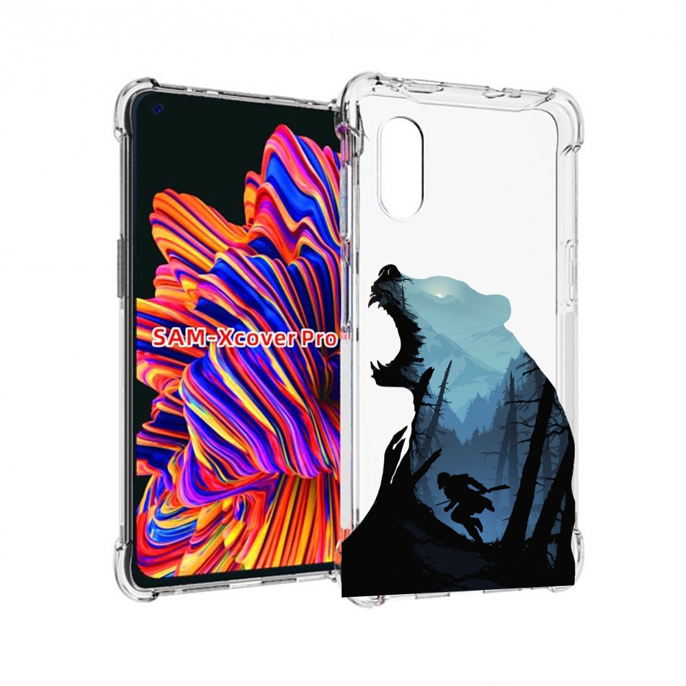 

Чехол MyPads Ночной-медведь для Samsung Galaxy Xcover Pro 1, Прозрачный, Tocco
