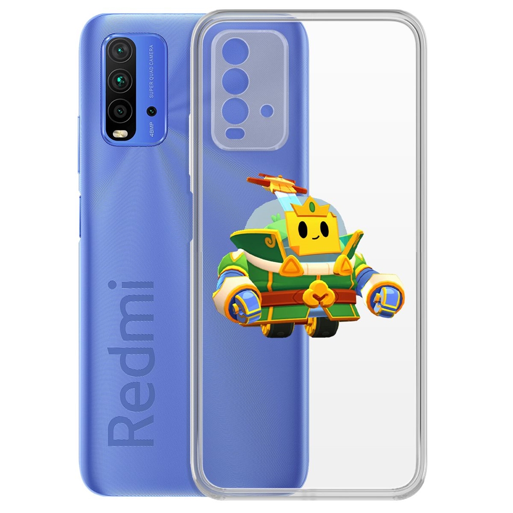 

Чехол-накладка Brawl Stars-Изумрудный Принц Спраут для Xiaomi Redmi 9T