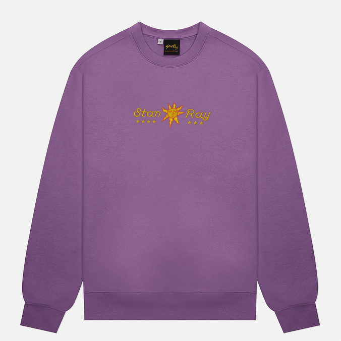 

Мужская толстовка Stan Ray Sun Ray Crew Neck фиолетовый, Размер XL, Sun Ray Crew Neck