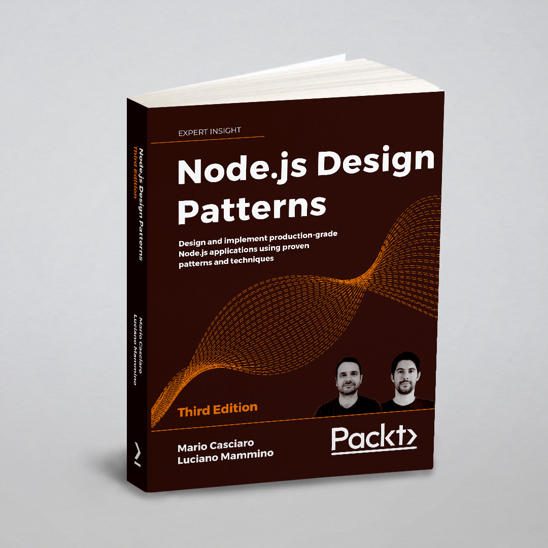 

Node.js Design Patterns - Third edition. Шаблоны проектирования Node.js