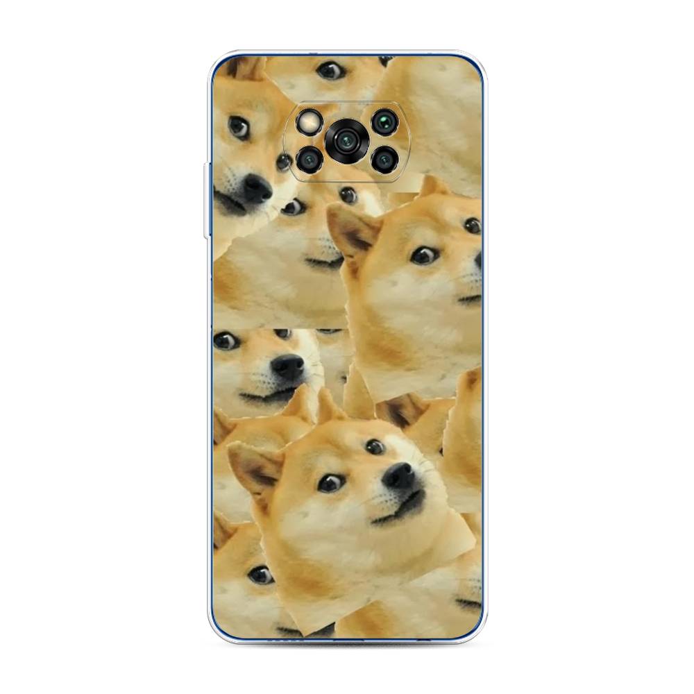 

Чехол Awog на Poco X3/X3 Pro "Собака-подозревака фон", Разноцветный, 39250-9