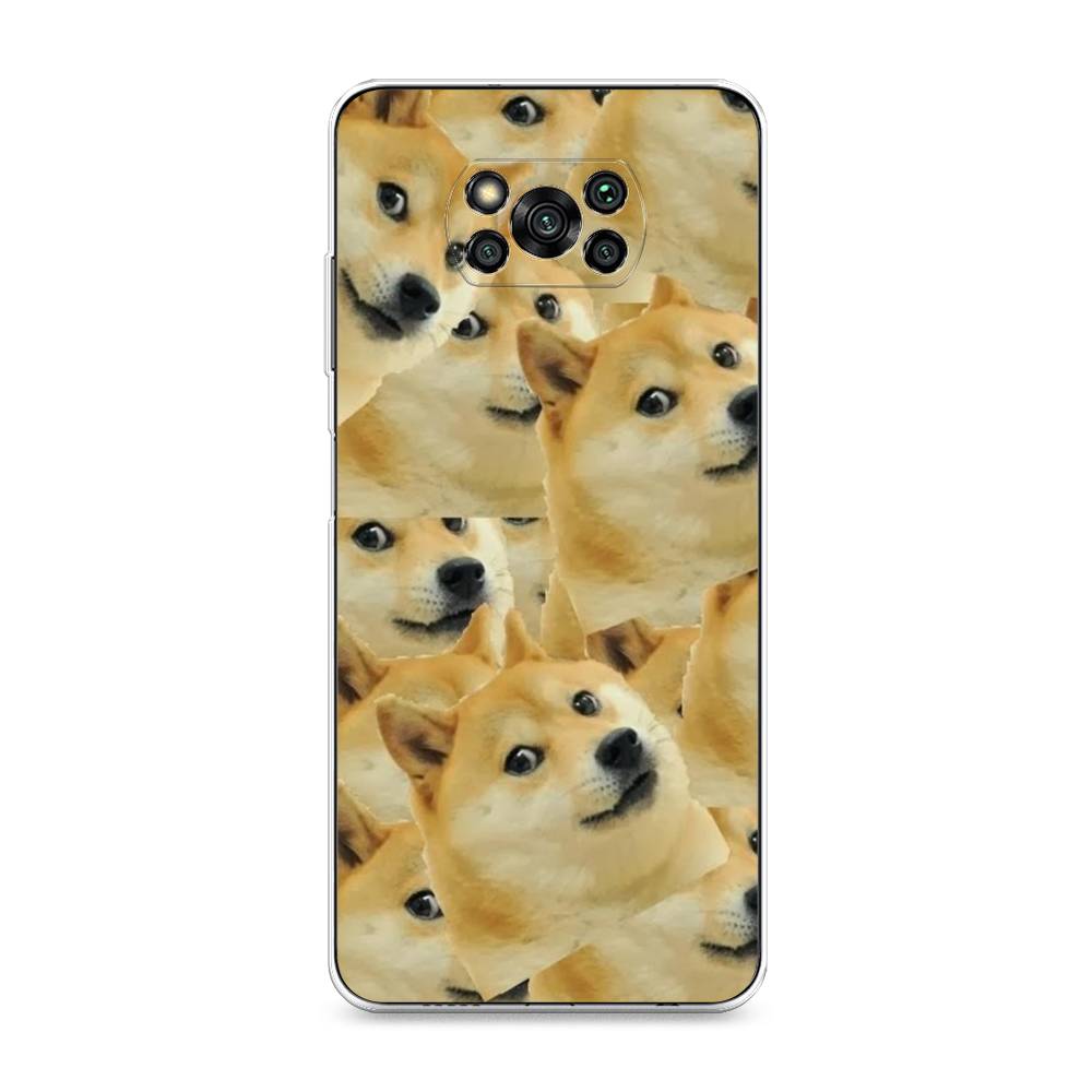 

Чехол Awog на Poco X3/X3 Pro "Собака-подозревака фон", Разноцветный, 310650-9