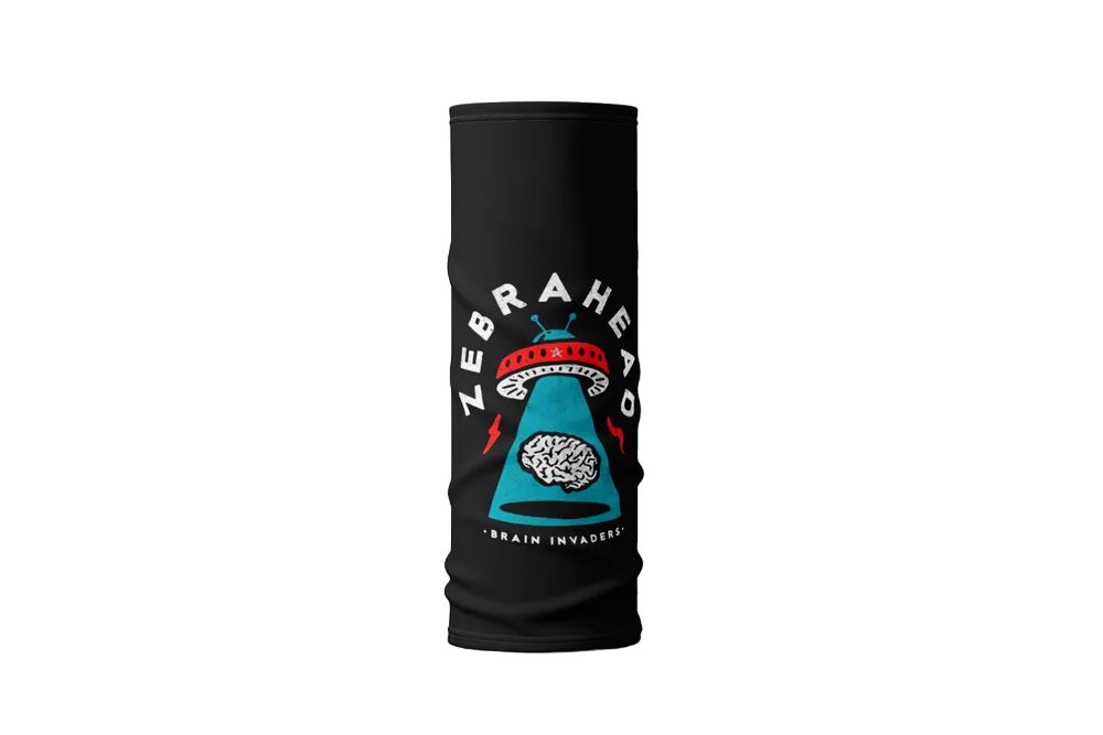 

Бандана-бафф трансформер Zebrahead Brain Invaders Burnettie BBuffVMVM1681795, Разноцветный, BBuffVMVM