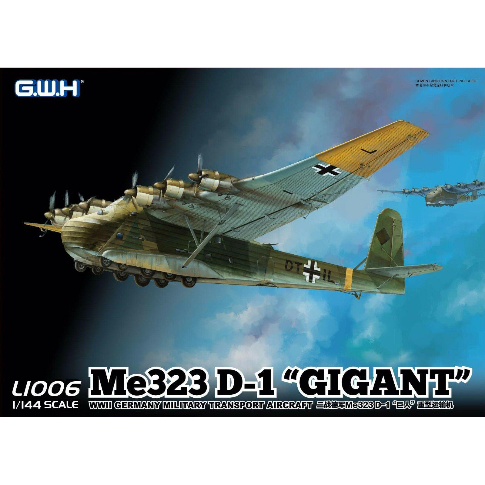 Сборная модель Great Wall Hobby Немецкий военный самолет Me323 D-1 Gigant L1006 600017909225