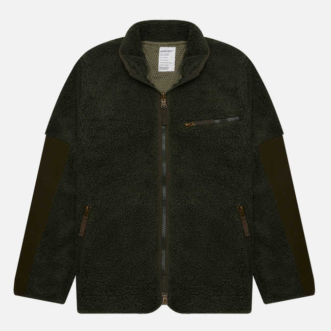 

Мужская толстовка Stan Ray High Pile Sherpa Fleece оливковый, Размер S, Зеленый, High Pile Sherpa Fleece
