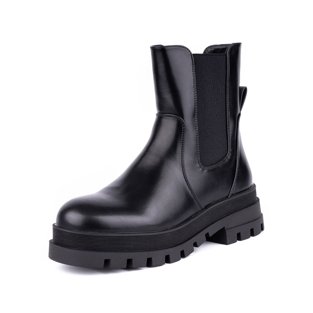 

Полусапоги женские INSTREET 199-32WB-721SR черные 37 RU, Черный, 199-32WB-721SR
