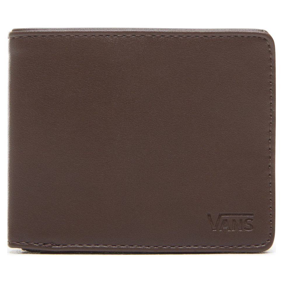 

Кошелек мужской Vans Drop V Bifold Wallet dark brown, Drop V Bifold Wallet