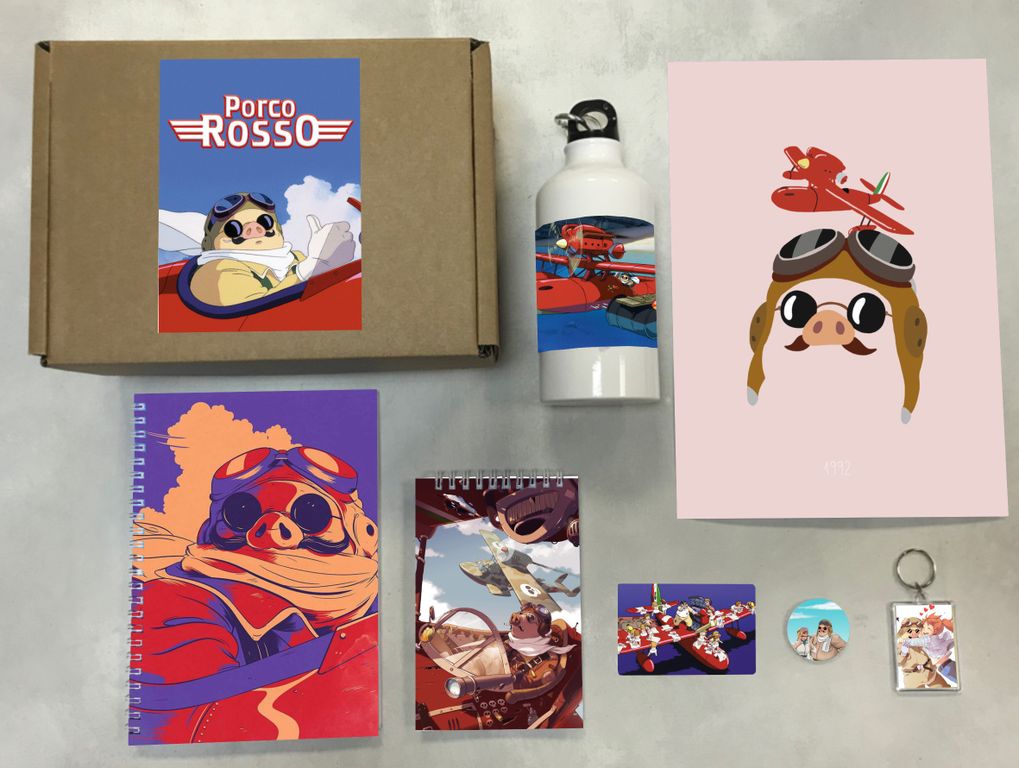 

Бокс Порко Россо, Porco Rosso №4, Хижина Чудес, Бежевый