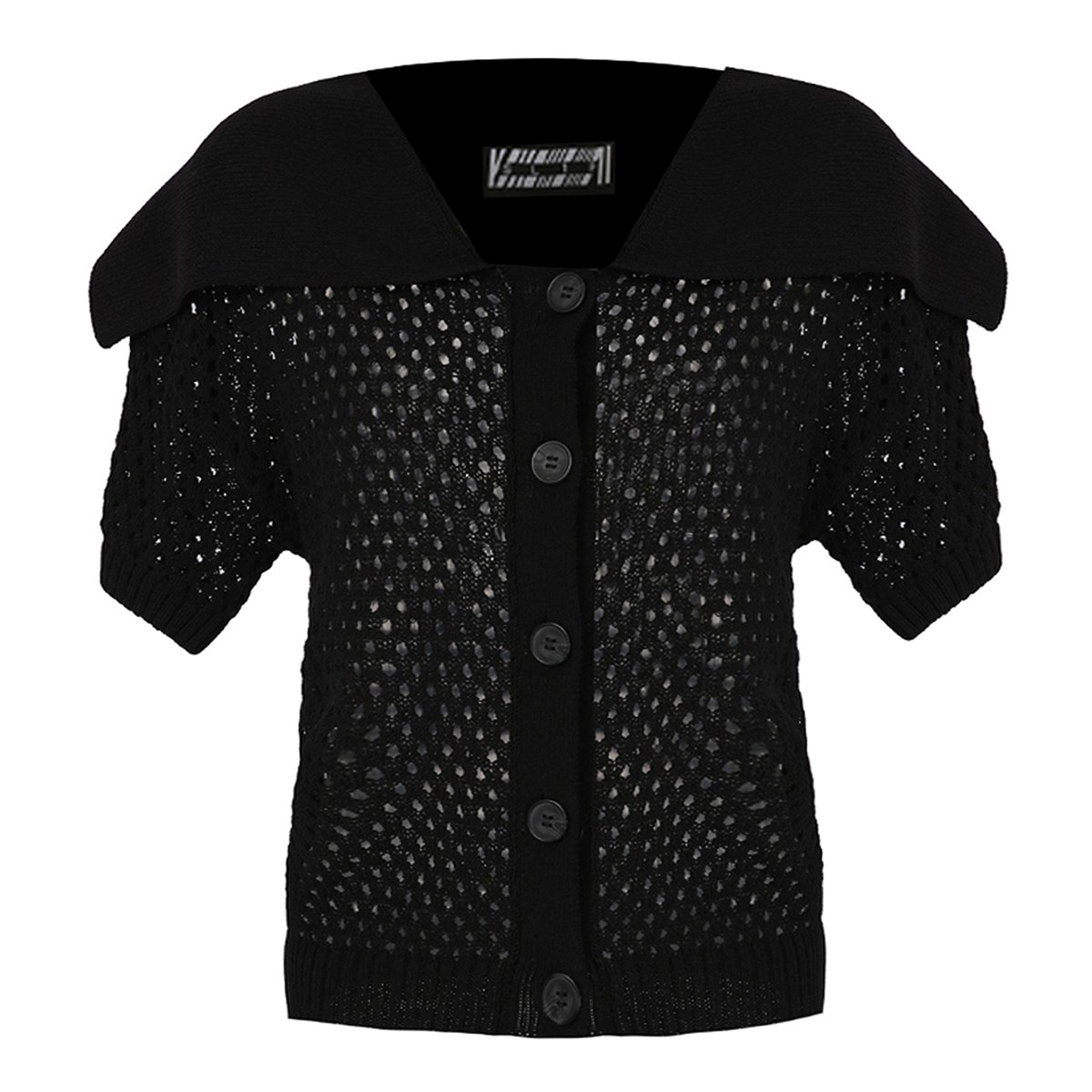 

Рубашка женская SL1P 24937 черная M/L, Черный, 24937