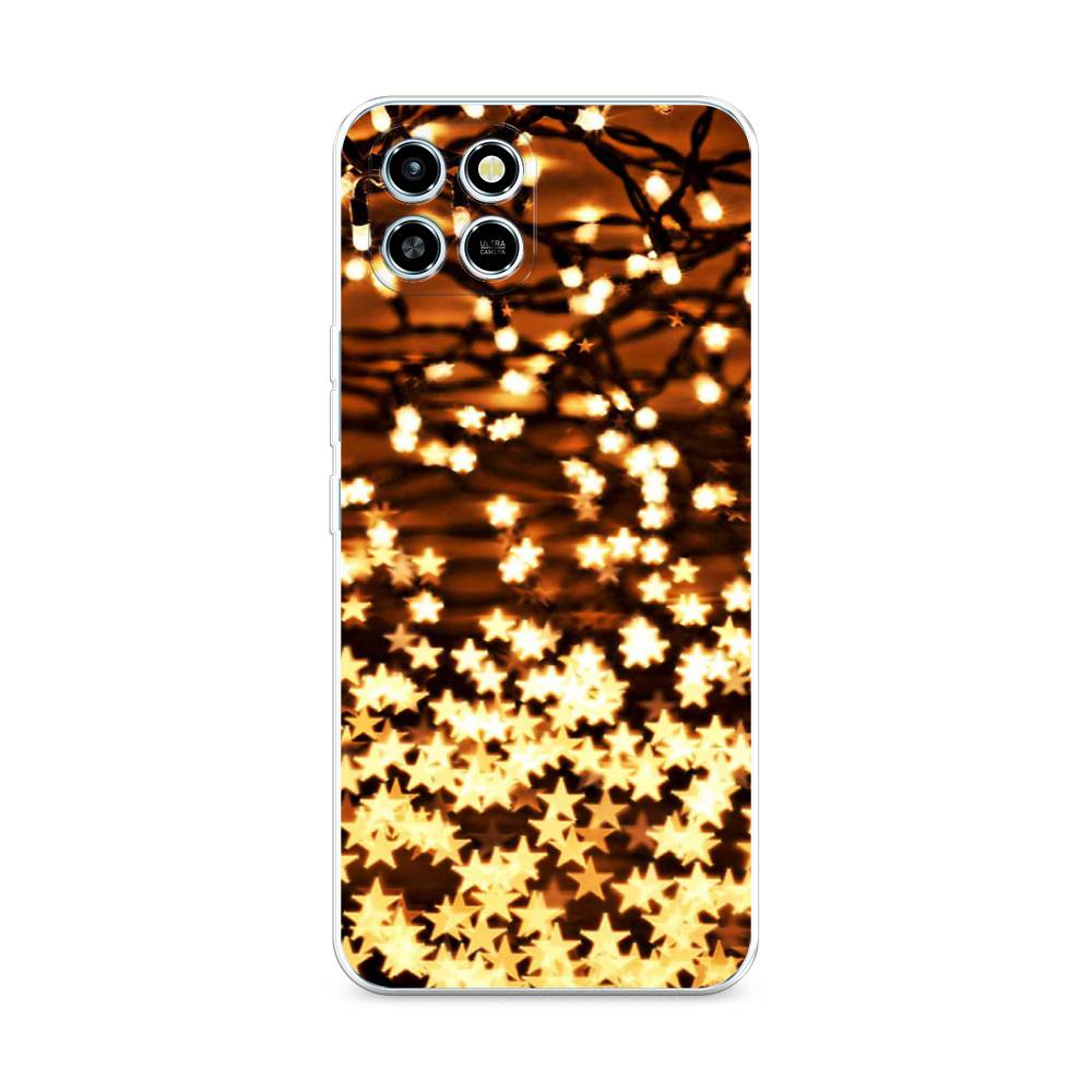 

Чехол для Infinix Smart 6 HD "Новогодняя гирлянда", Золотистый, 3101650-5