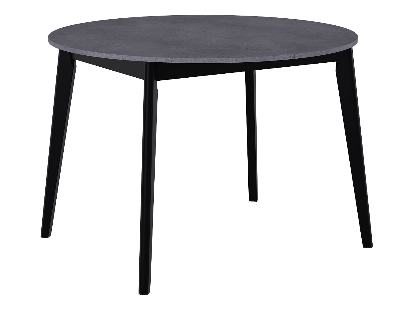 фото Кухонный стол обеденный стол vesteros 1100 бетон портленд / черный stolmann