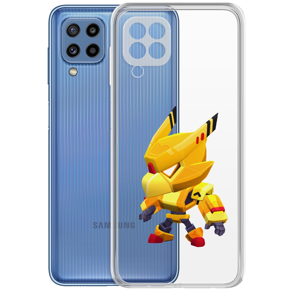 

Чехол-накладка Brawl Stars-Ворон Золотой Меха для Samsung Galaxy M32 (M325)