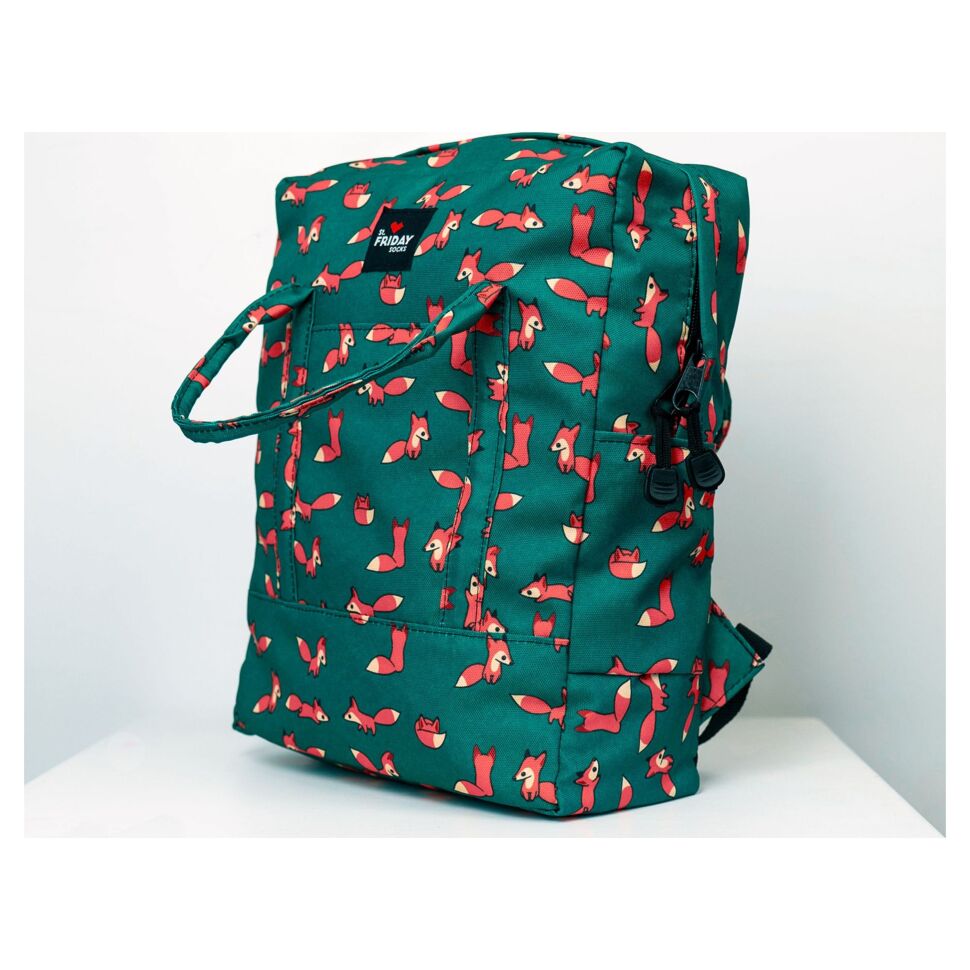 Сумка-рюкзак St. Friday bag-18-09 зеленая
