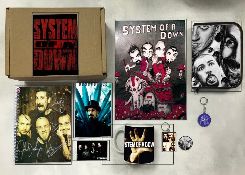 

Бокс System of a Down, Систем оф а Даун №1, Хижина Чудес, Бежевый