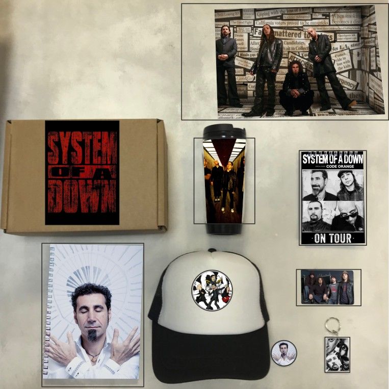 

Бокс System of a Down, Систем оф а Даун №3, Хижина Чудес, Бежевый