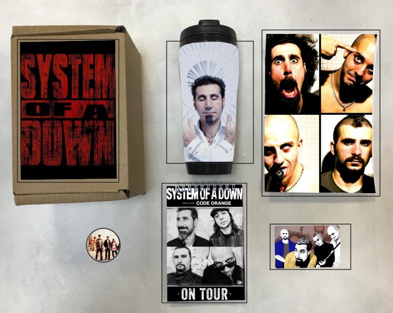 

Бокс System of a Down, Систем оф а Даун №7, Хижина Чудес, Бежевый