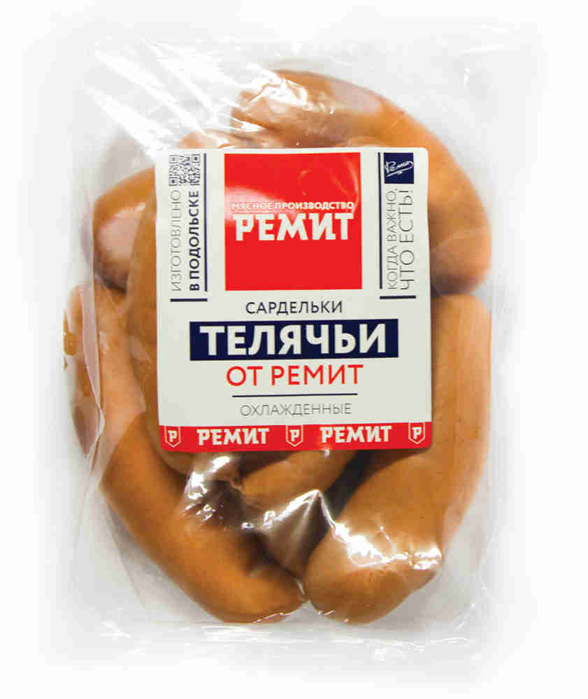 

Сардельки Ремит телячьи