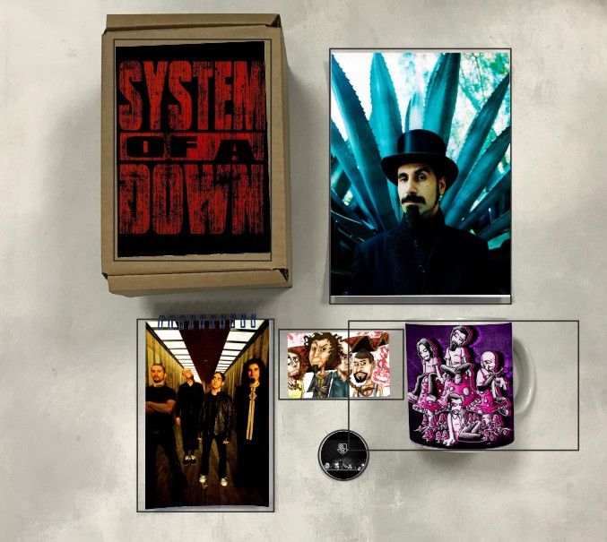 

Бокс System of a Down, Систем оф а Даун №9, Хижина Чудес, Бежевый