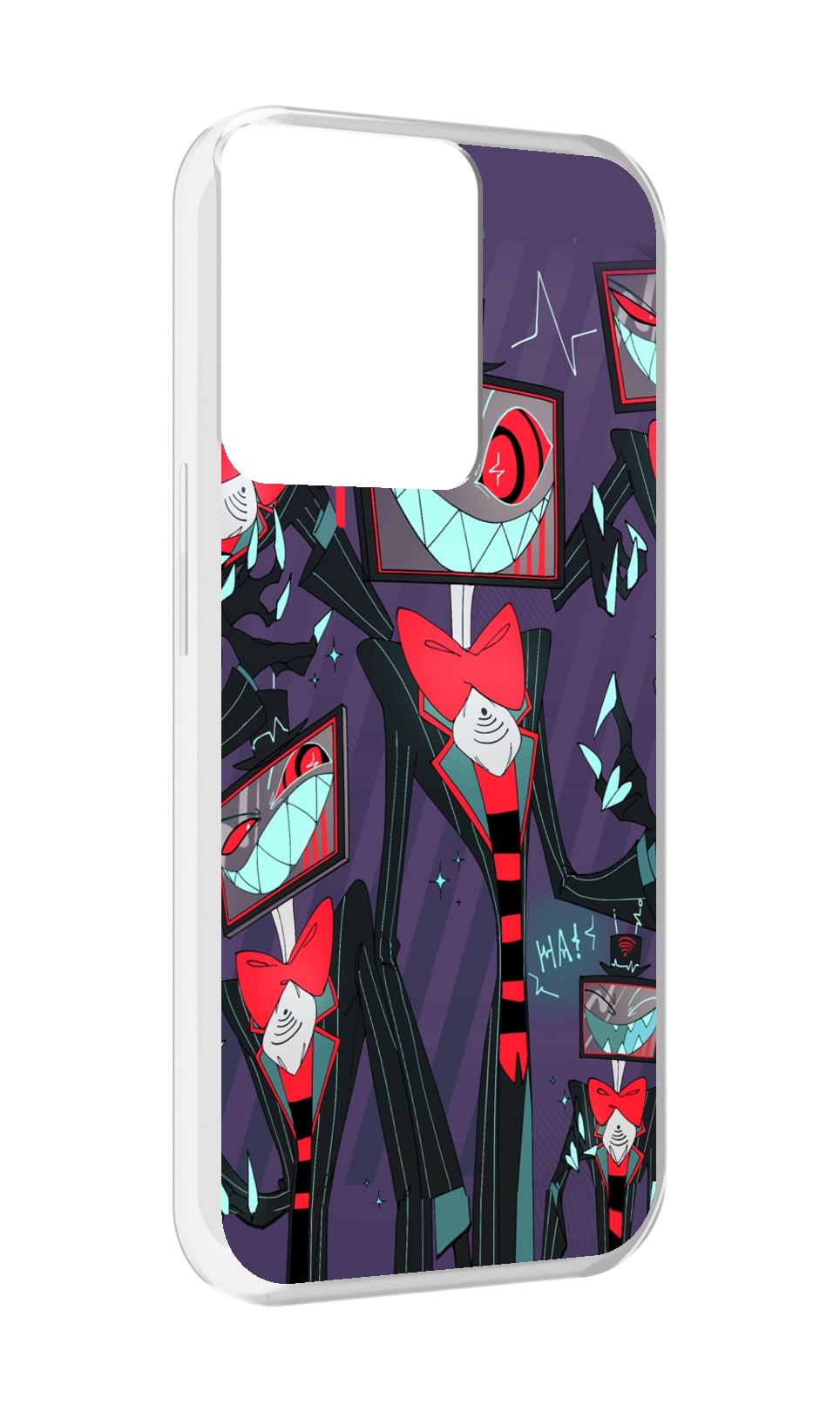 

Чехол MyPads hazbin hotel для OPPO Reno 8, Прозрачный, Tocco