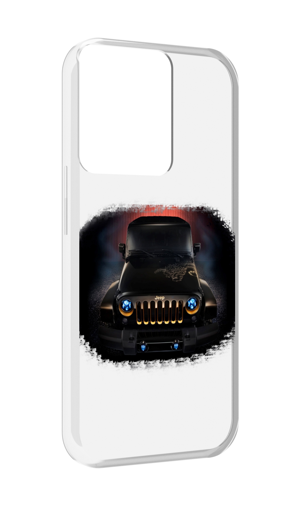 

Чехол MyPads jeep 2 для OPPO Reno 8, Прозрачный, Tocco