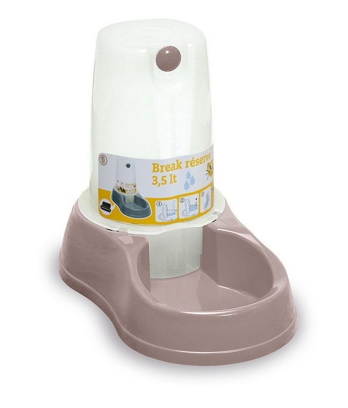

Кормушка-автопоилка для кошек и собак Stefanplast, бежевый, 1.5 л