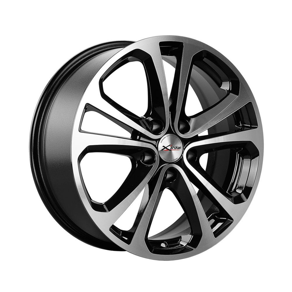 

Колесный диск Xtrike X-113 R17 5*110 ET39 Dia 65.1, литой алмаз черный.