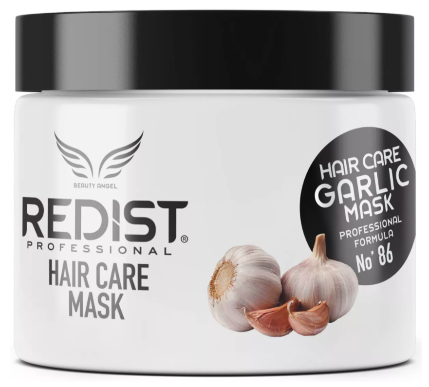 фото Маска для волос redist professional укрепляющая hair care mask garlic, 500 мл