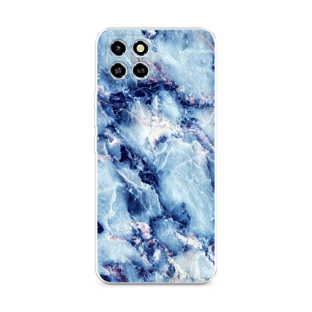 

Чехол для Infinix Smart 6 HD "Мрамор с синими прожилками", Синий, 3101650-3