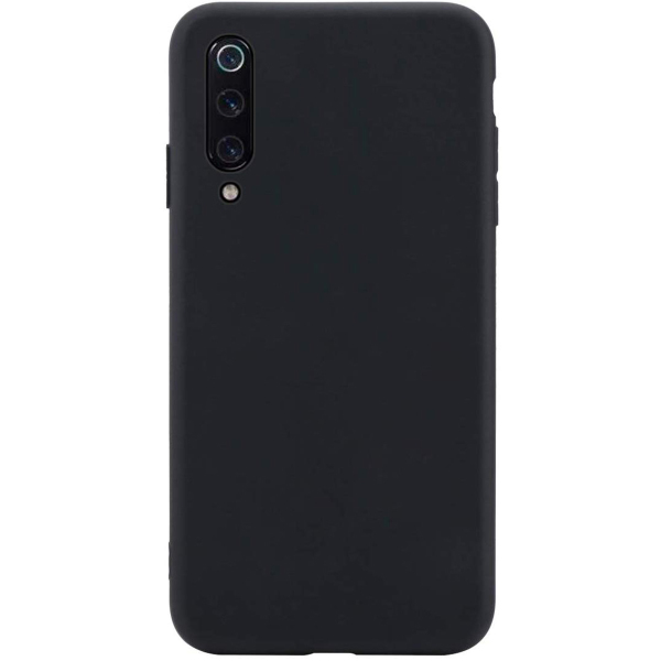 

Силиконовый чехол для Xiaomi Mi9 TPU 1мм Черный матовый, для Xiaomi Mi9 1мм Черный матовый