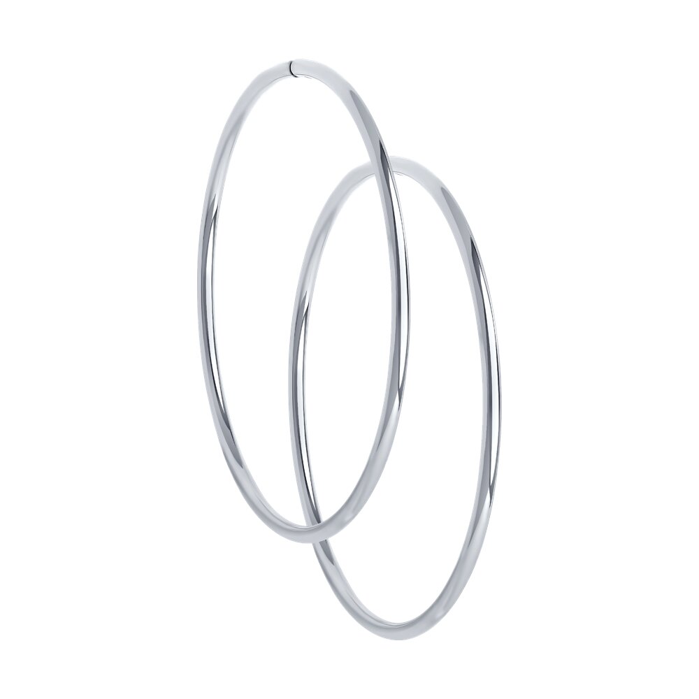 

Серьги конго из серебра ЯХОНТ Золотой 2705236, 2705236