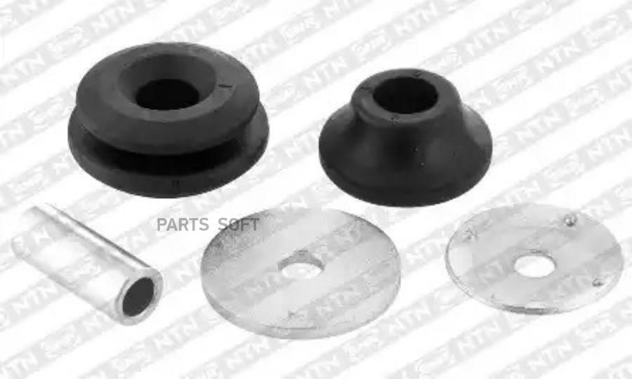 

кт верхней опоры заднего амортизатора, содержит резинометаллическую опору без подшипника и