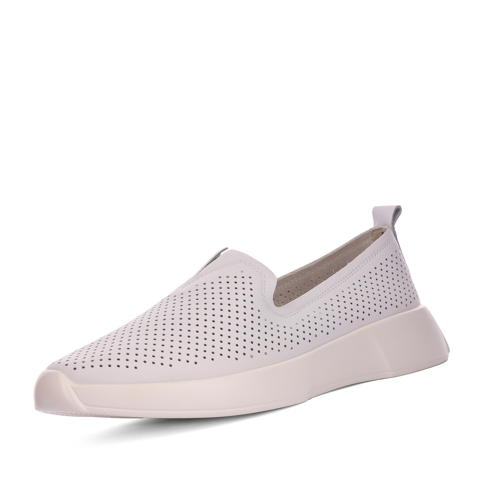 

Слипоны женские Marisetta 40-41WA-162VK белые 38 RU, Белый, 40-41WA-162VK