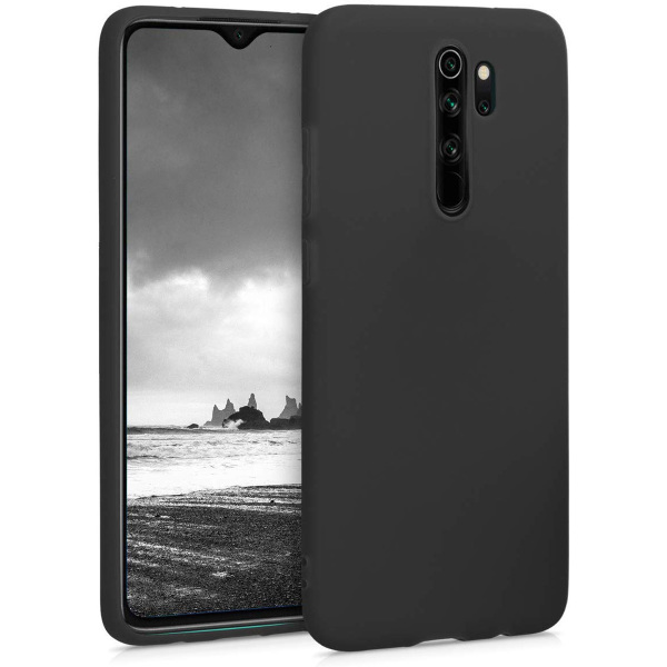 фото Силиконовый чехол для xiaomi redmi note 8 pro tpu 1мм черный матовый