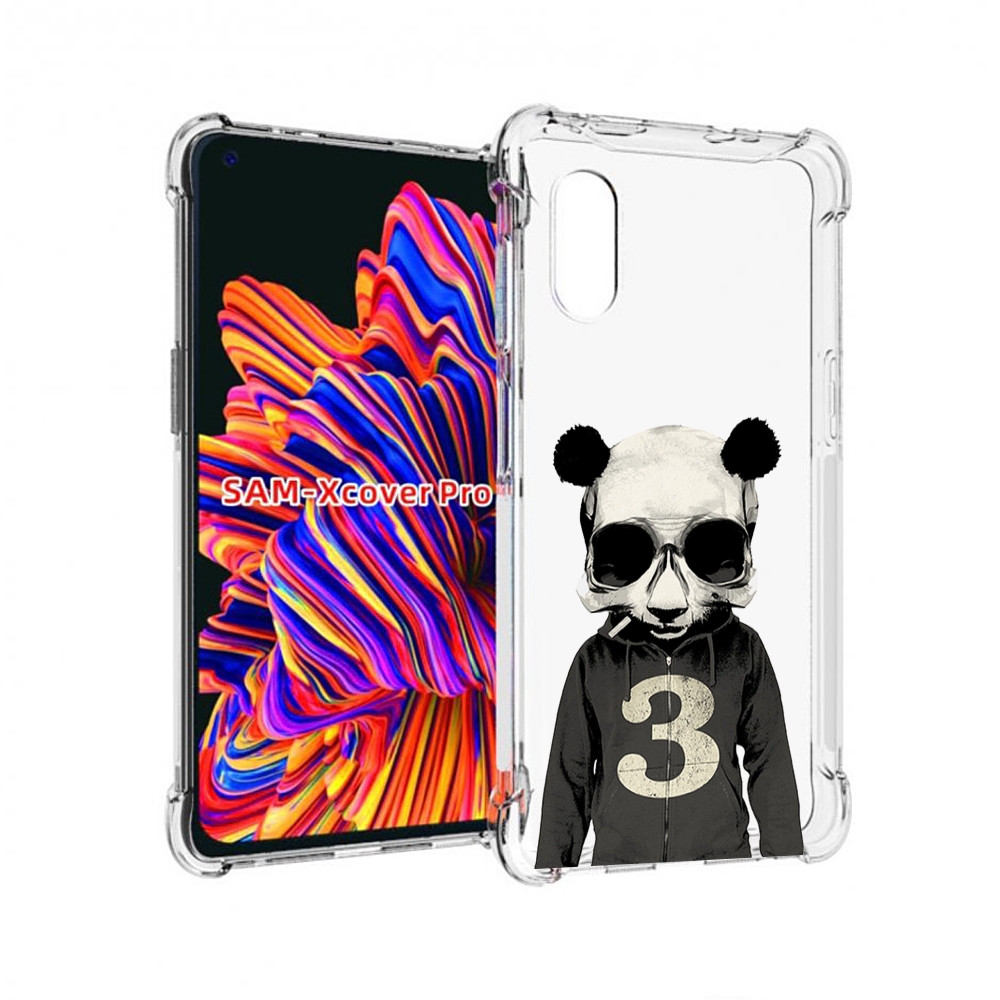 

Чехол MyPads Панда-в-костюме для Samsung Galaxy Xcover Pro 1, Прозрачный, Tocco